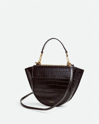 Hortensia Bag Mini - Soil Croco