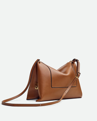 Penelope Slouch Bag - Saddle