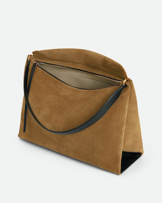 Penelope Tote - Tabacco Suede