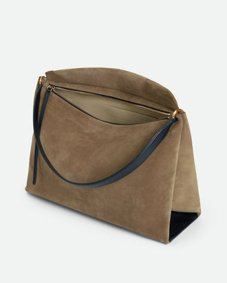 Penelope Tote - Tabacco Suede