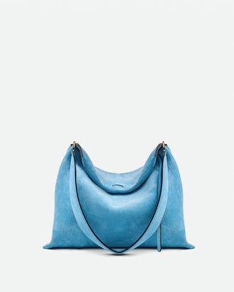 Penelope Tote Small - Sky Suede