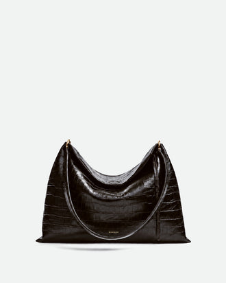 Penelope Tote Small - Soil Croco