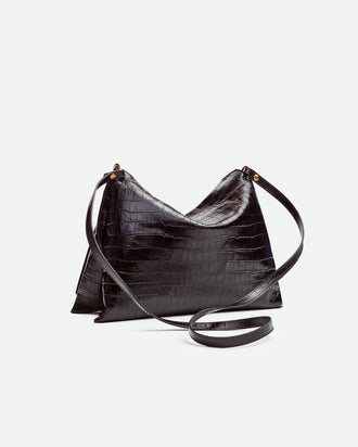 Penelope Tote Small - Soil Croco