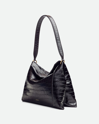 Penelope Tote Small - Soil Croco