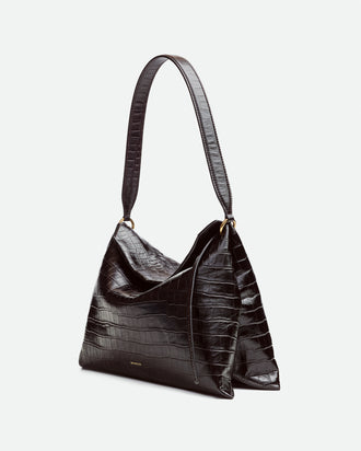 Penelope Tote Small - Soil Croco