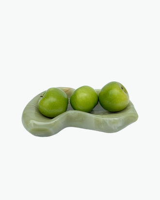 PRE ORDER Peanut Bowl Small - Verde Onyx
