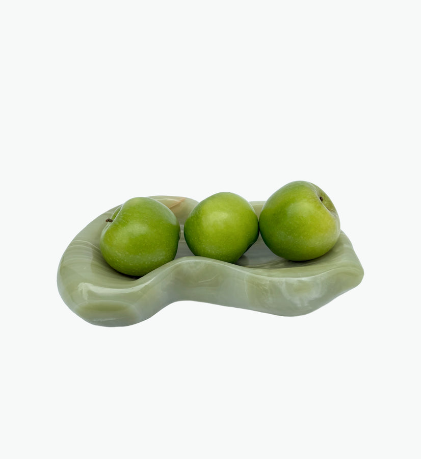 PRE ORDER Peanut Bowl Small - Verde Onyx