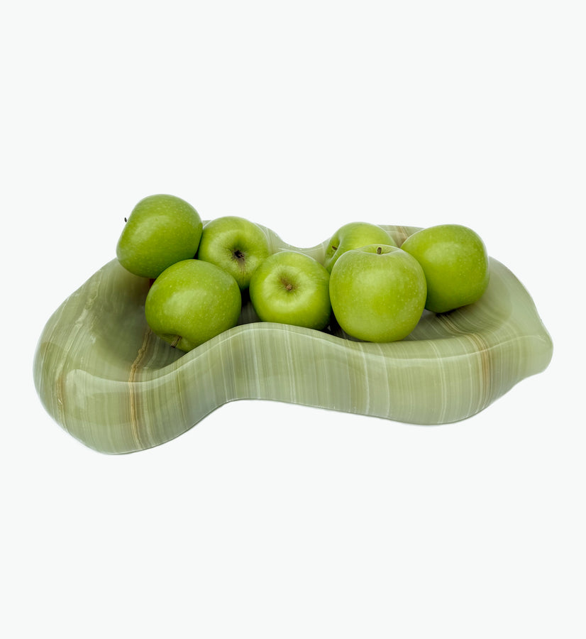 PRE ORDER Peanut Bowl Large - Verde Onyx