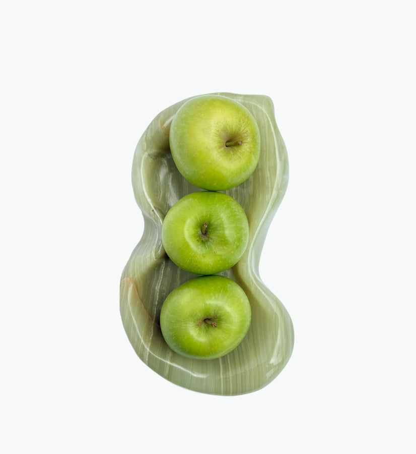 PRE ORDER Peanut Bowl Small - Verde Onyx