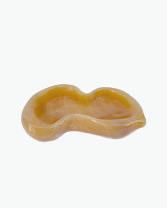 PRE ORDER Peanut Bowl Small - Honey Onyx