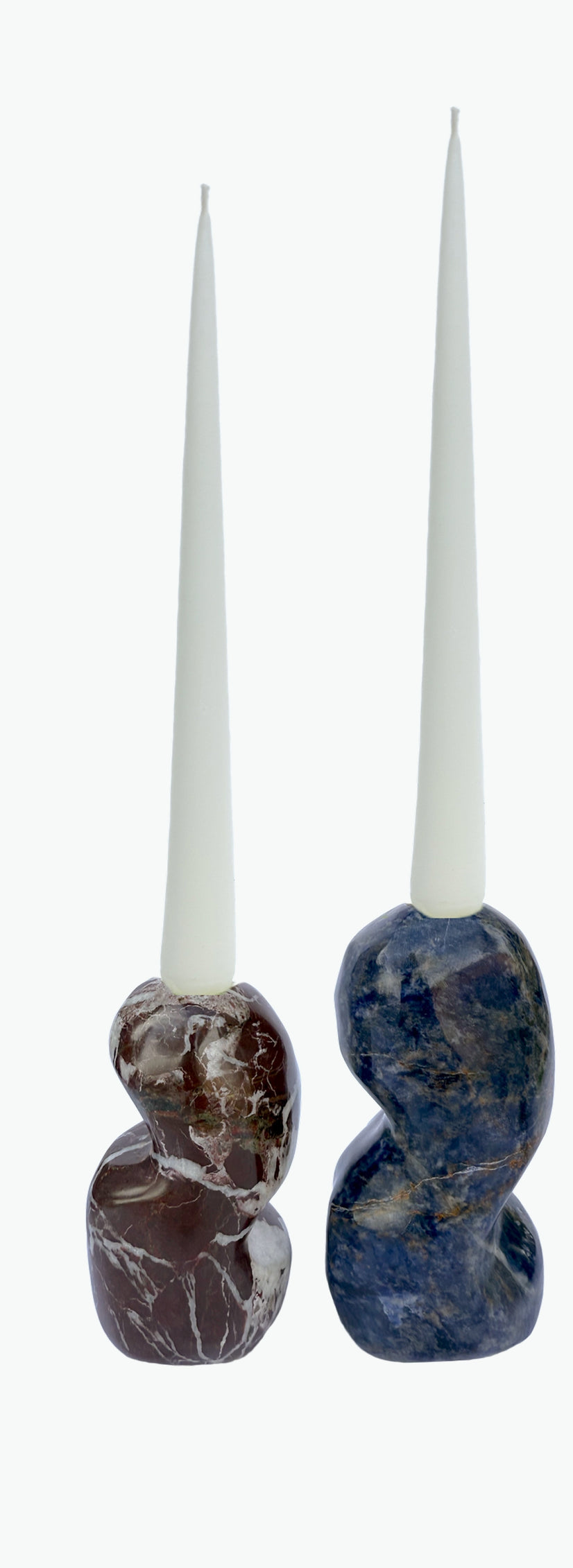 Erdnuss-Kerzenhalter-Set – Nacht / Amarena