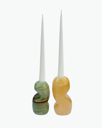 PRE ORDER Peanut Candle Holder Set - Verde / Honey