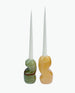 PRE ORDER Peanut Candle Holder Set - Verde / Honey