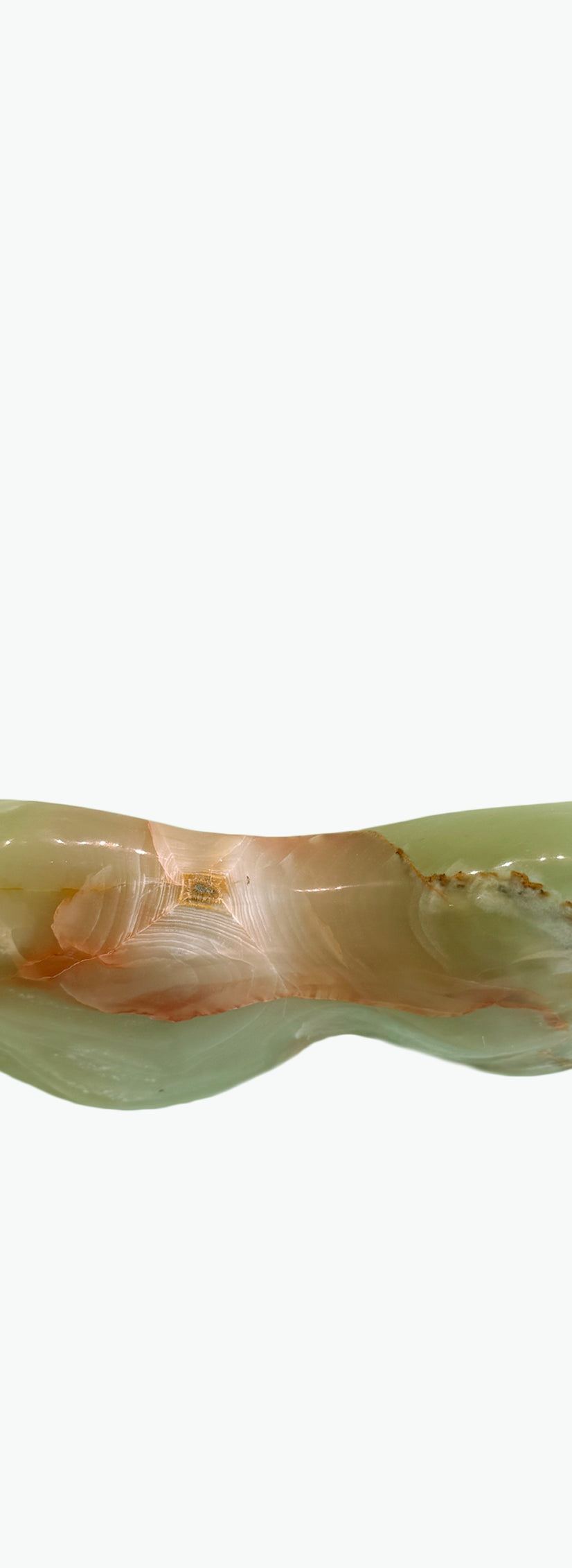 Peanut Shelf Large - Verde Onyx