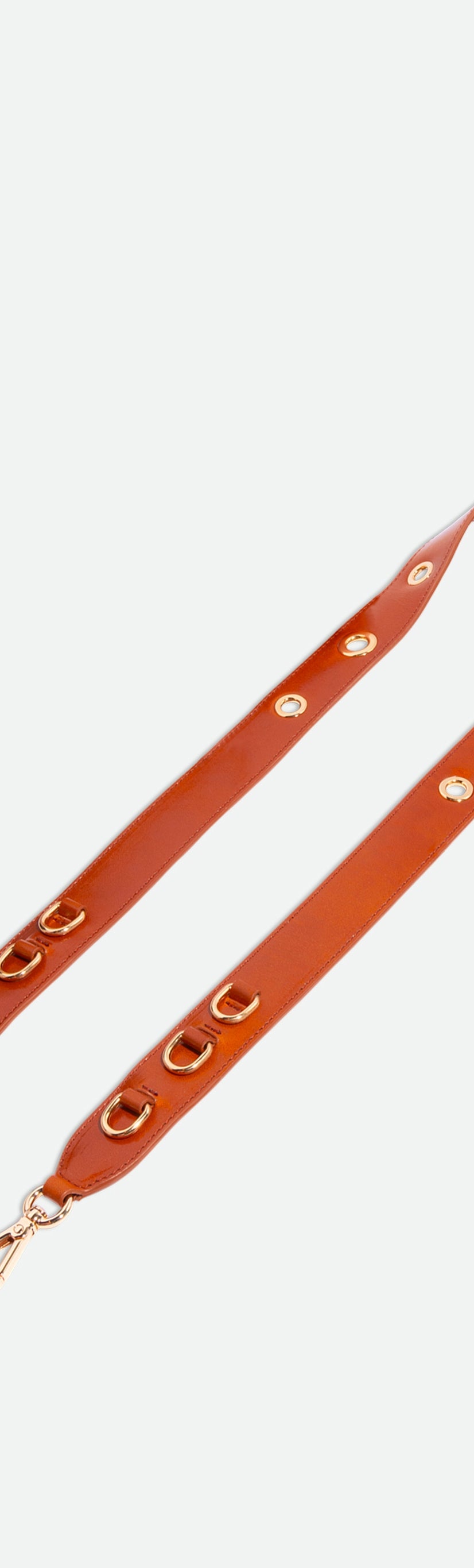 Strap Set  Hortensia Mini / Eyelets - Cognac