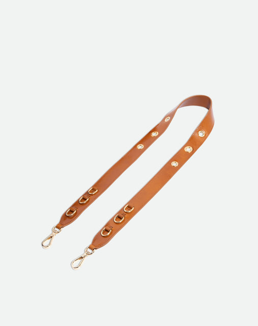 Strap Set  Hortensia Mini / Eyelets - Cognac