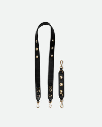 Strap Set  Hortensia Mini / Eyelets - Black