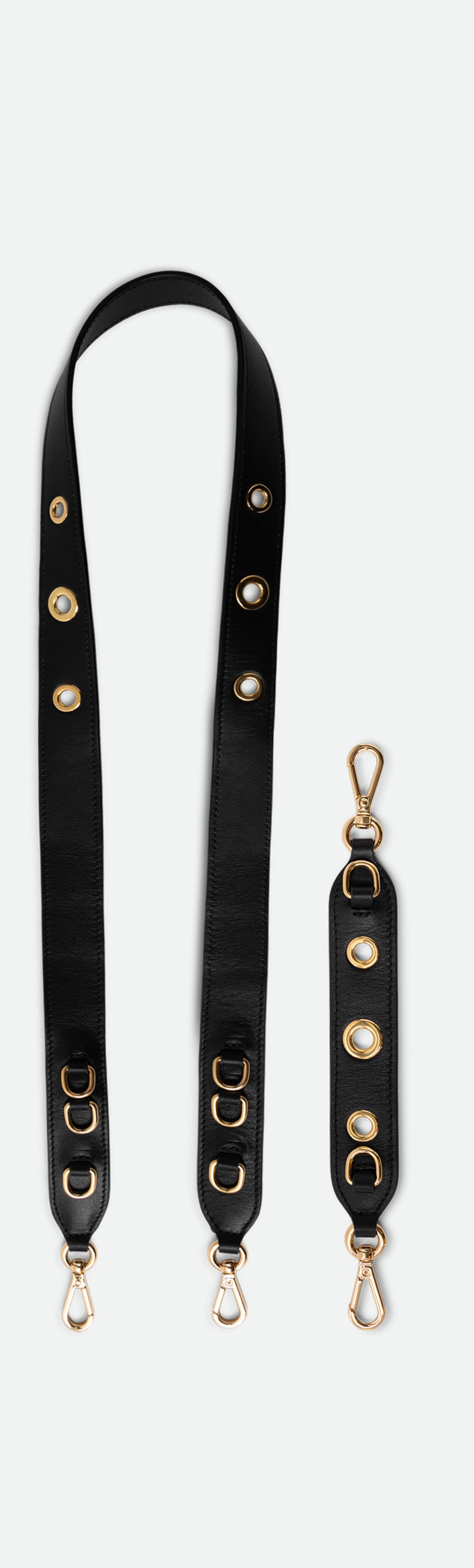 Strap Set  Hortensia Mini / Eyelets - Black