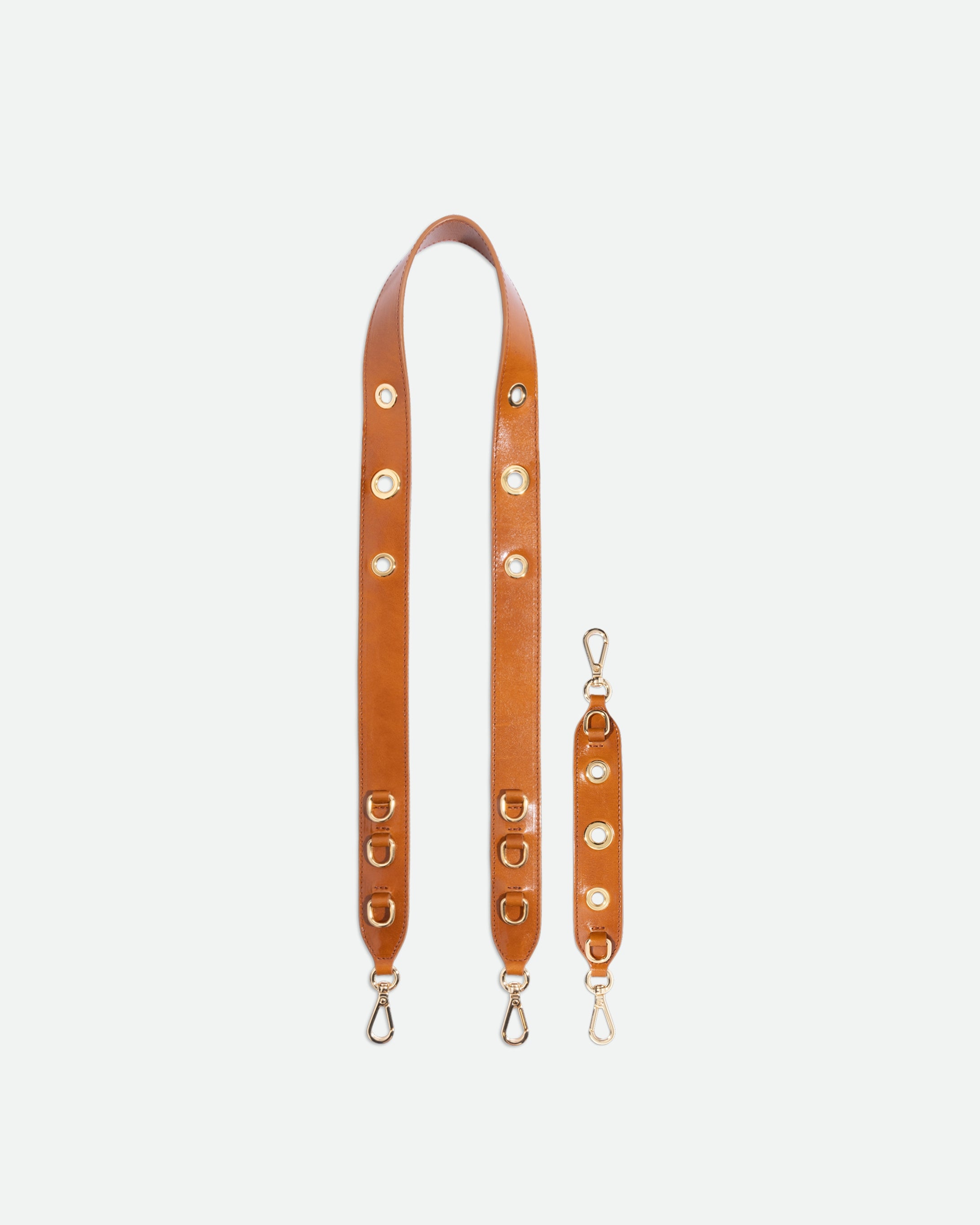 Strap Set  Hortensia Mini / Eyelets - Cognac