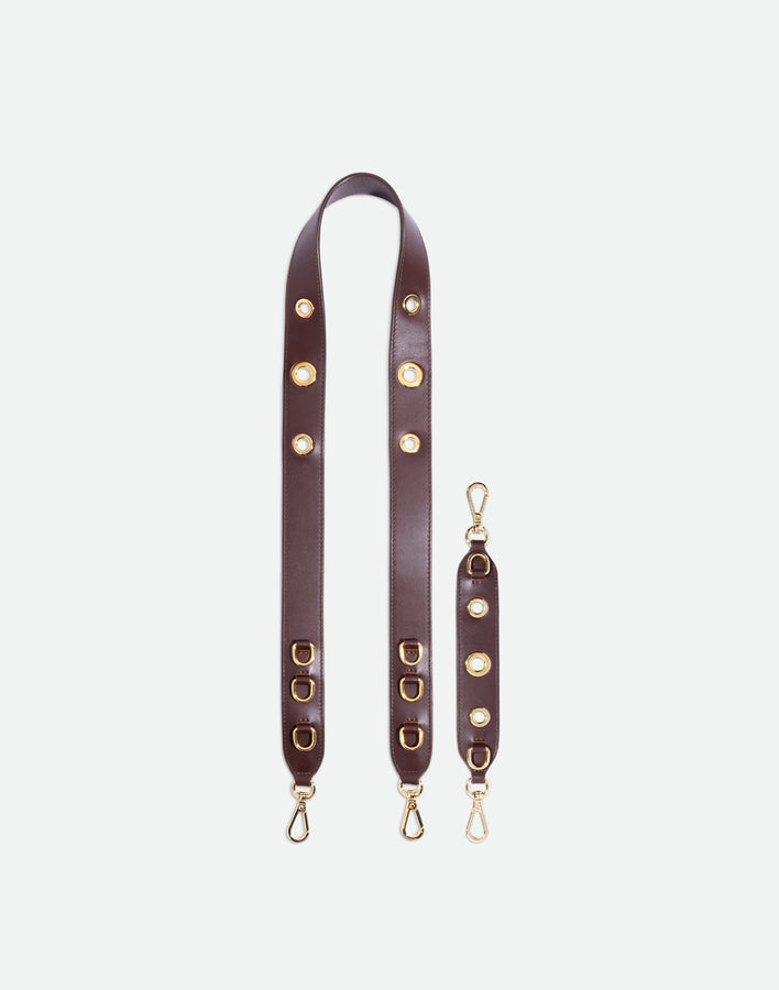 Strap Set  Hortensia Mini / Eyelets - Pecan