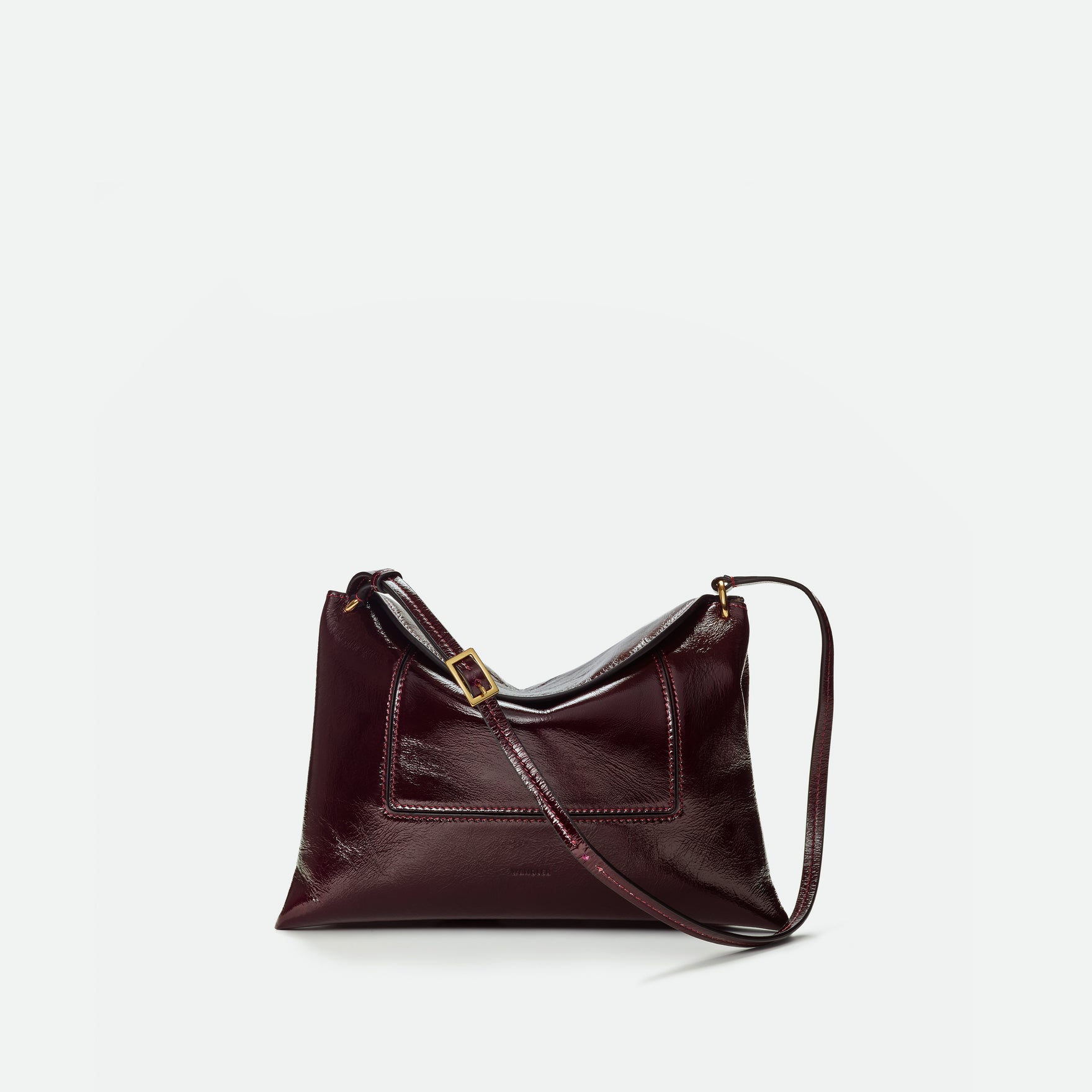 Penelope Slouch Bag - Oxblood Glaze