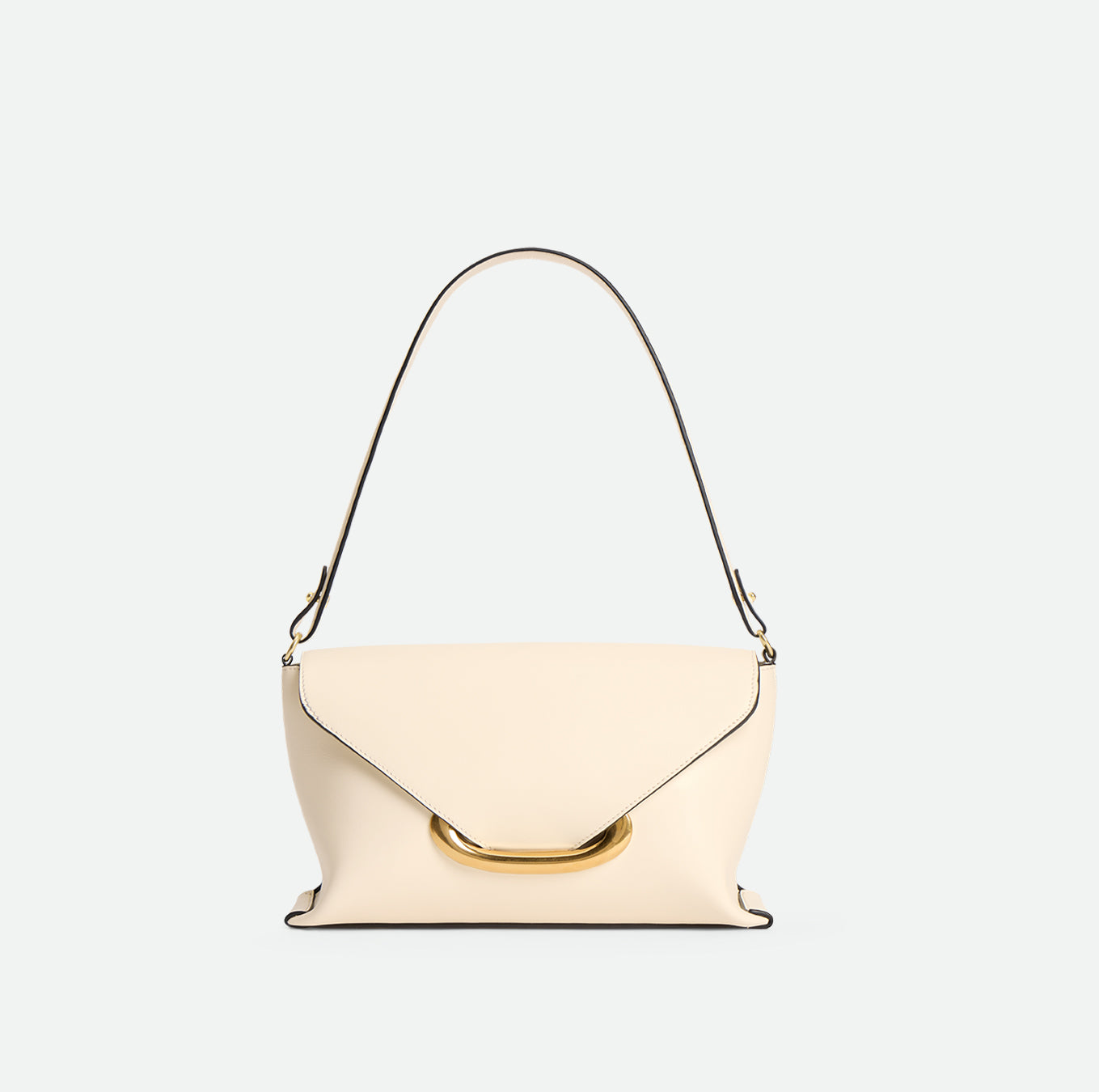【BEIGE】l buckle shoulder bag BUCKLE SHOULDER BAG - Brown | ZARA United States