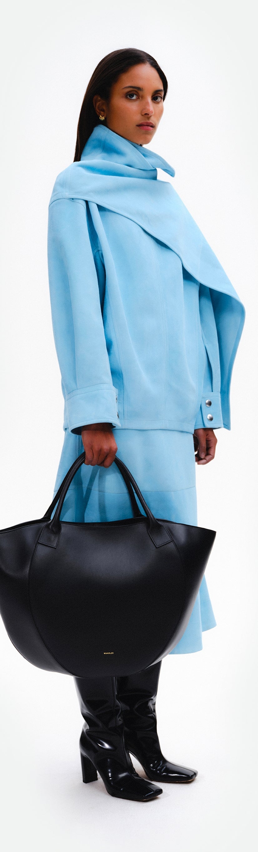 Hortensia Shopper - Black