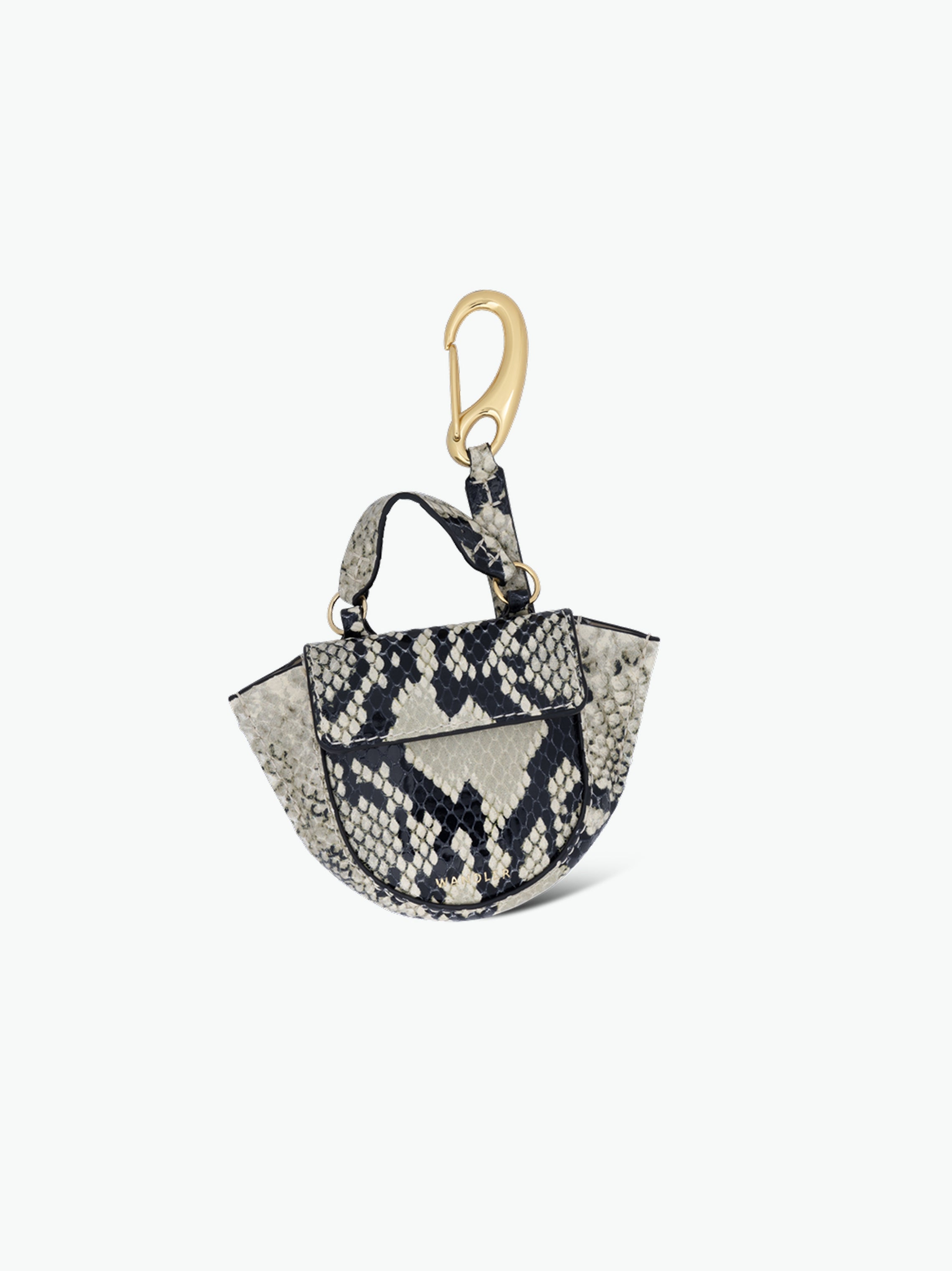 Hortensia Micro - Black / White Python