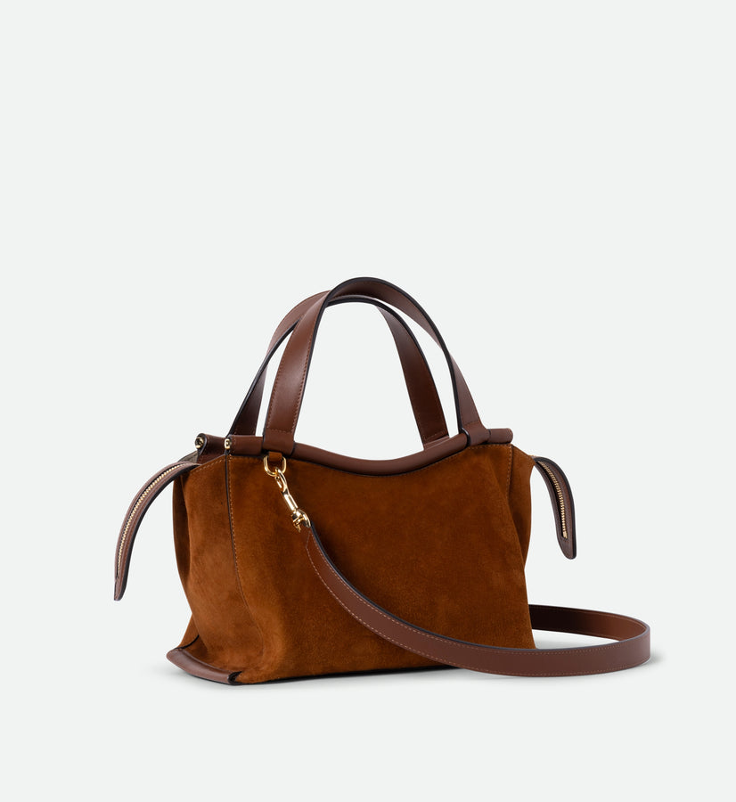 Ida Bag - Tan Suede
