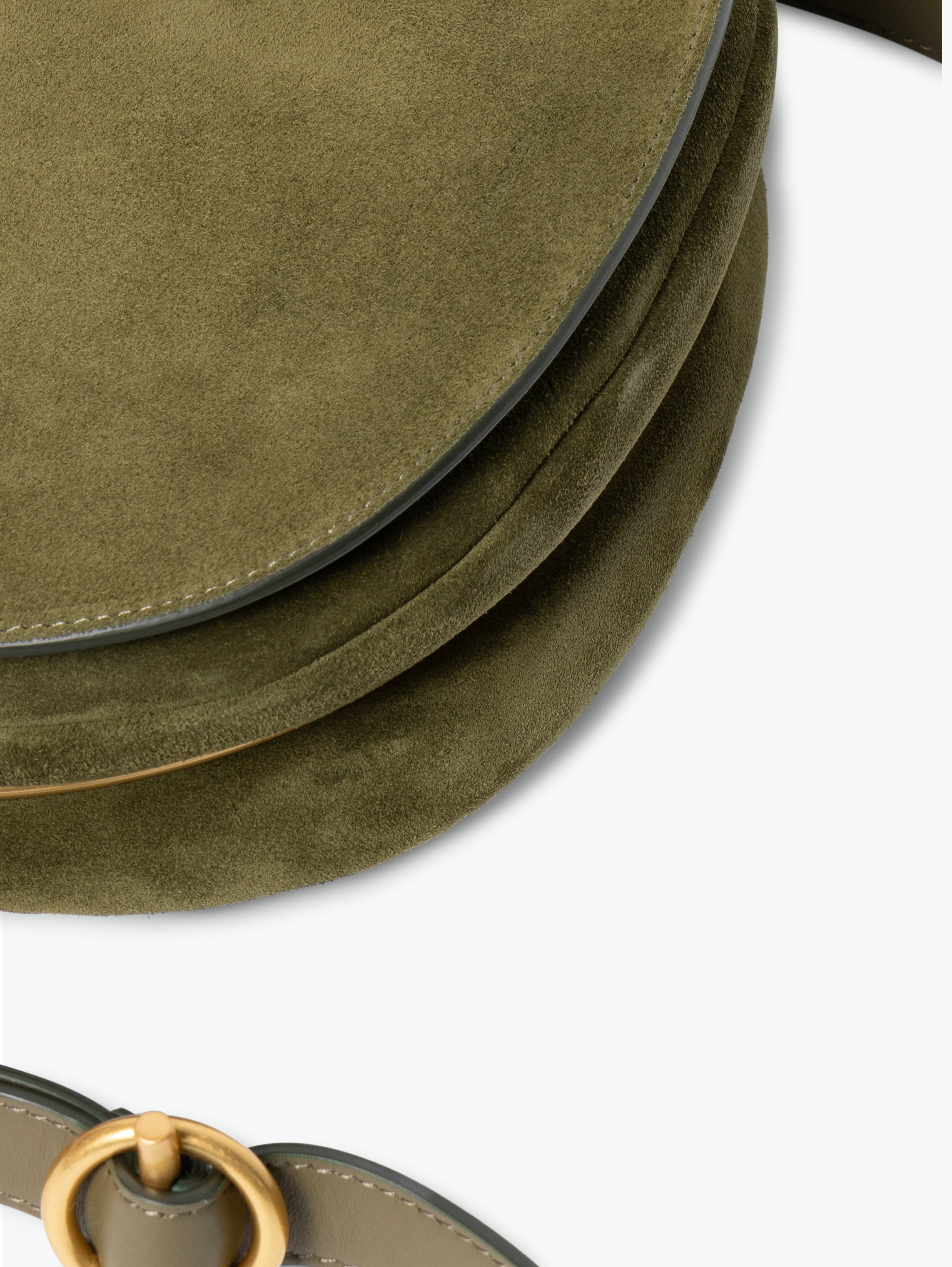 Kate Bag - Olive Suede / Olive