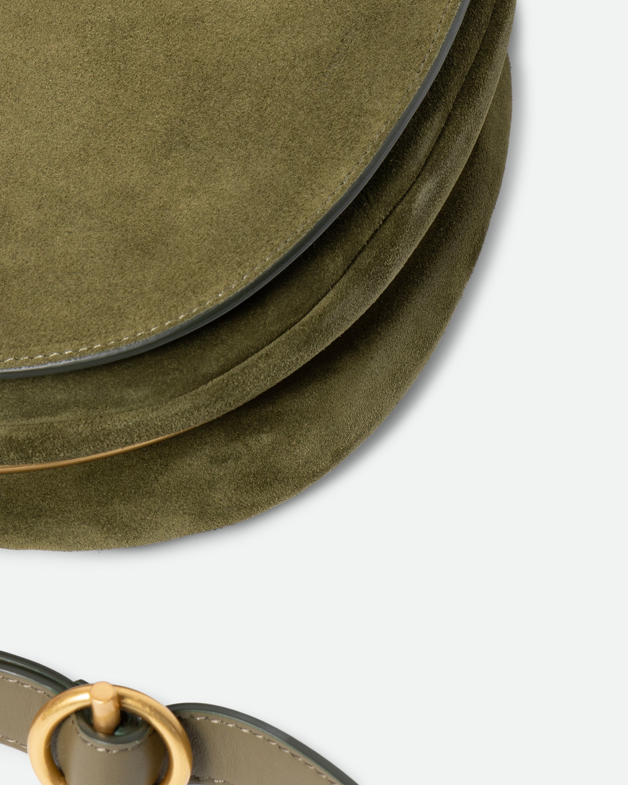 Kate Bag - Olive Suede / Olive