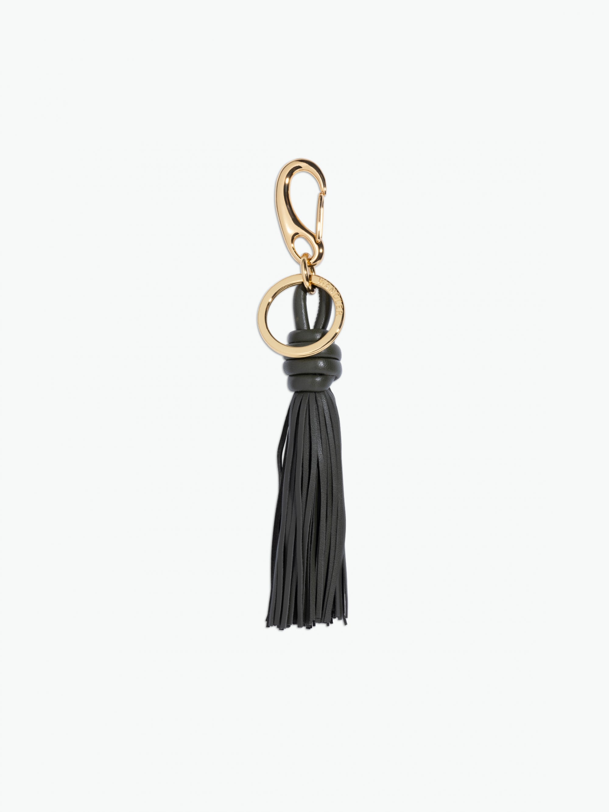 Bag Charm Tassel - Olive