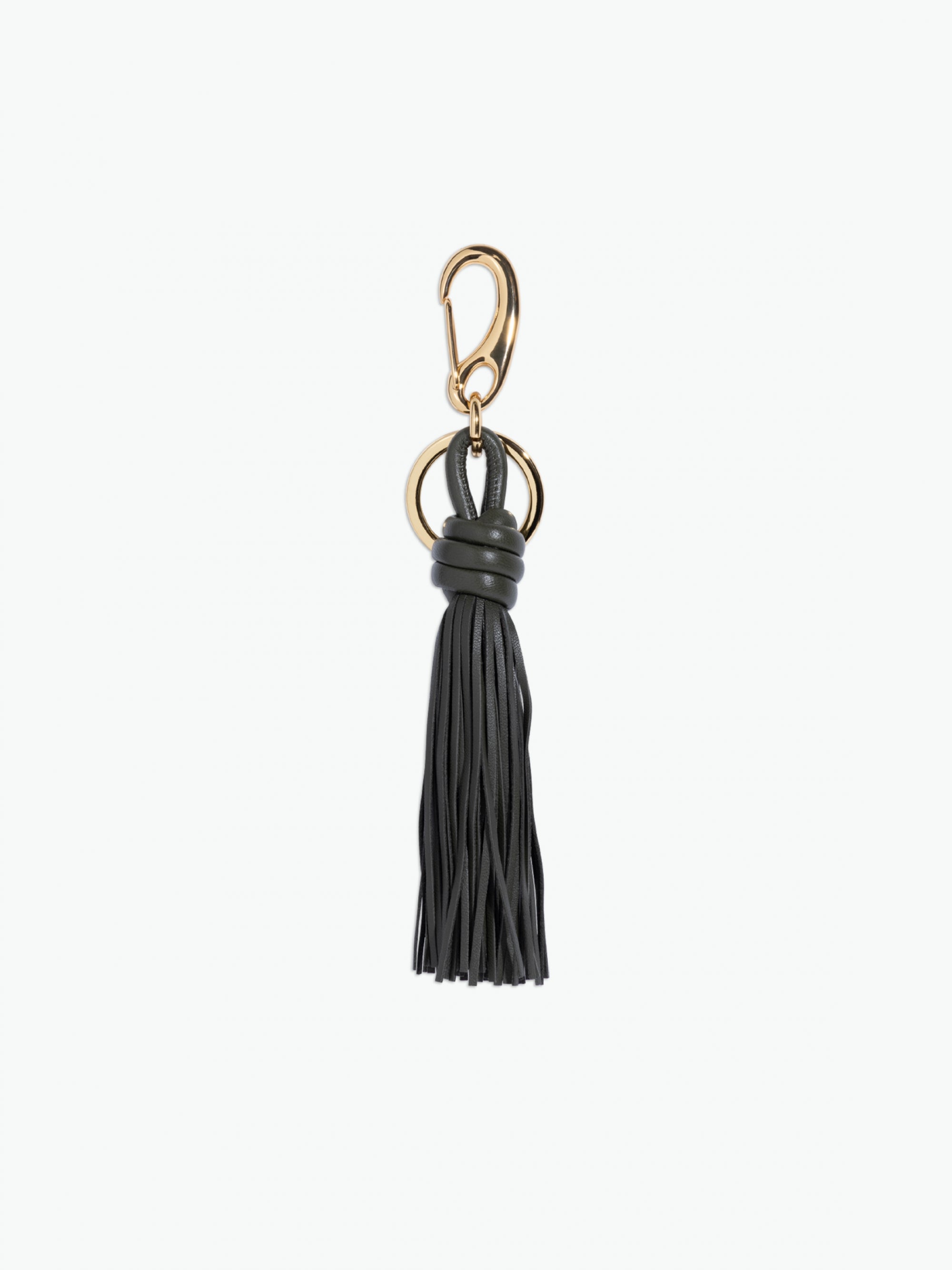 Bag Charm Tassel - Olive