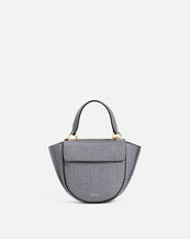 Hortensia Bag Piccola - Grey Lizzard