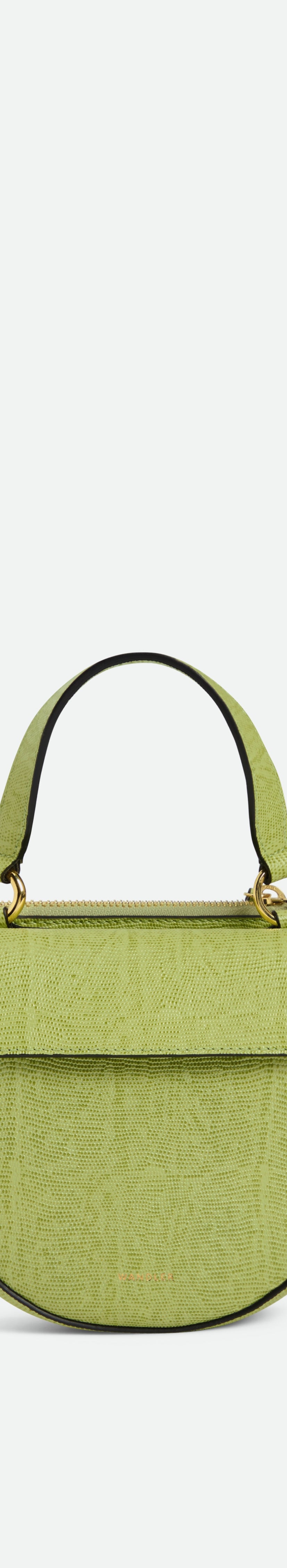Hortensia Bag Piccola - Lime Lizzard