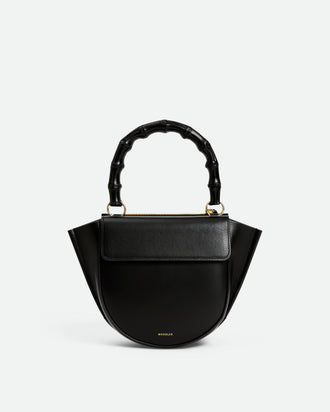 Hortensia Bag Mini - Black / Bamboo