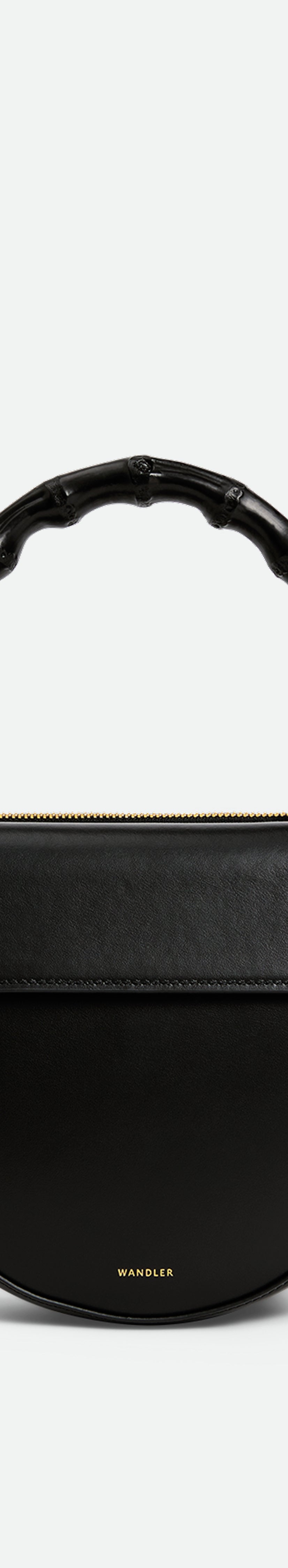 Hortensia Bag Mini - Black / Bamboo