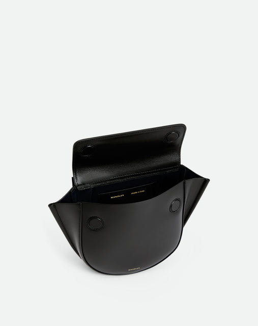 Hortensia Bag Mini - Black / Bamboo