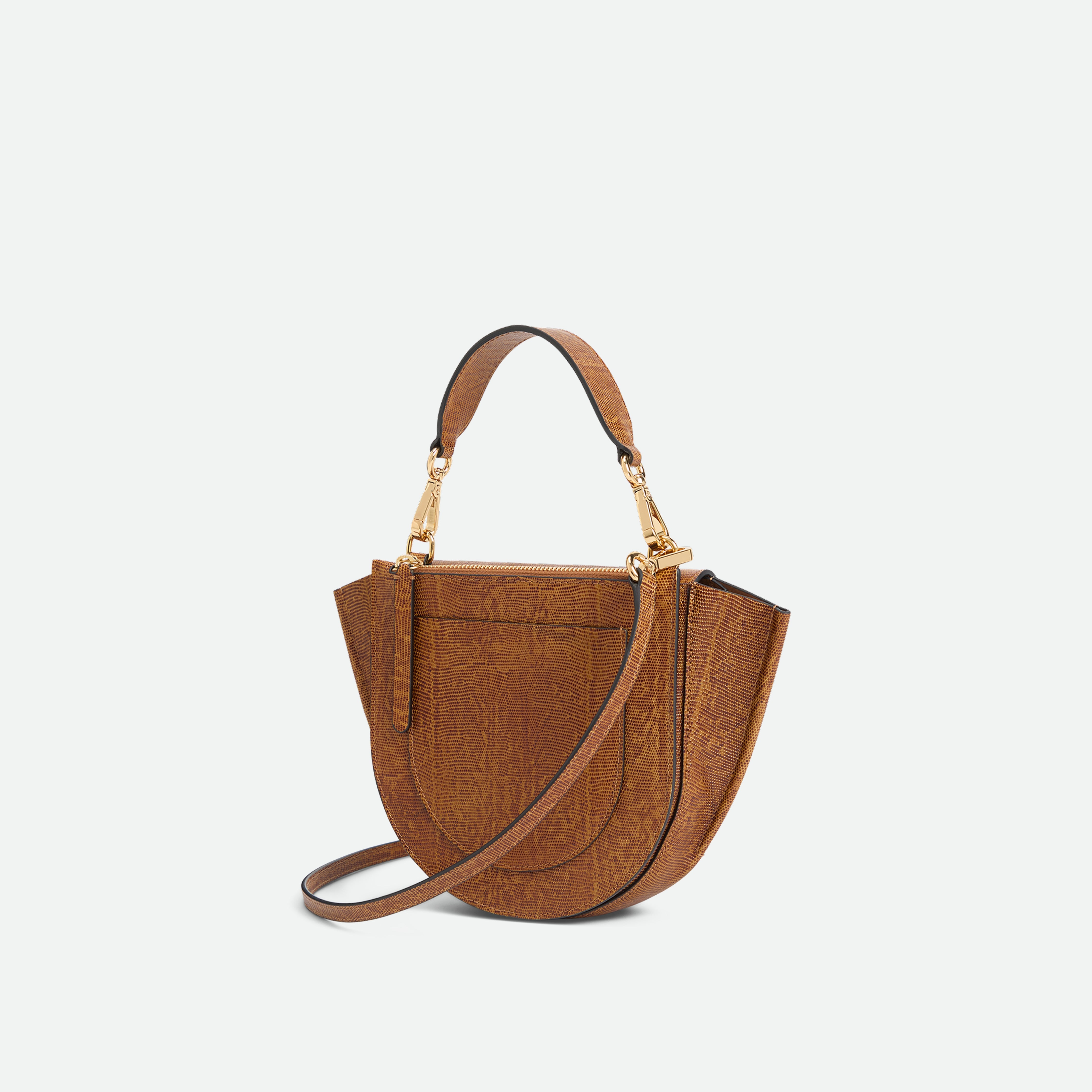 Hortensia Bag Mini - Tabacco Lizzard – Wandler.com