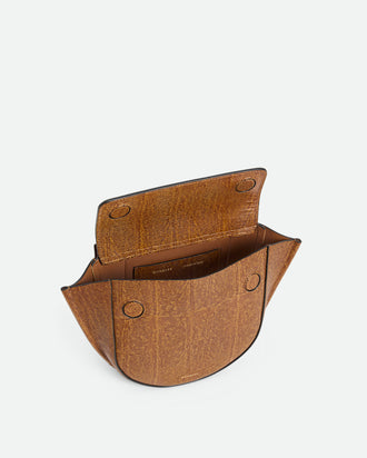 Hortensia Bag Mini - Tabacco Lizzard