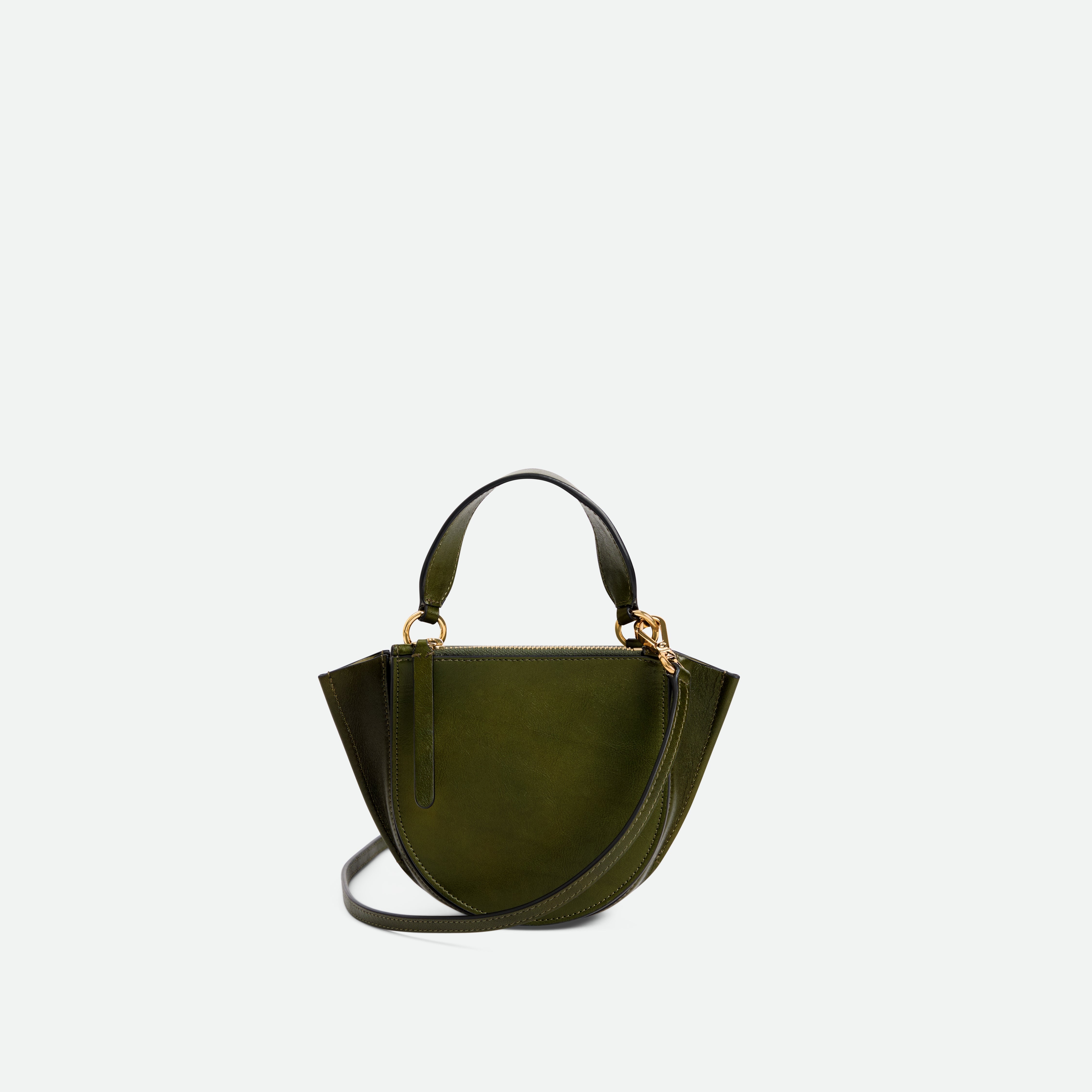 Hortensia Bag Piccola - Ombre Olive – Wandler.com