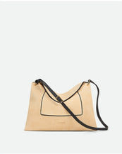 Penelope Slouch Bag - Beige Suede