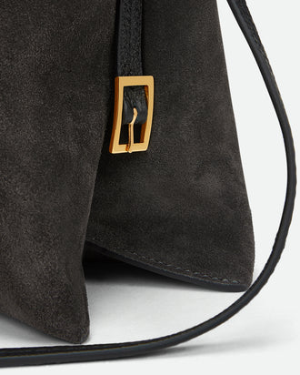 Penelope Slouch Bag - Space Suede