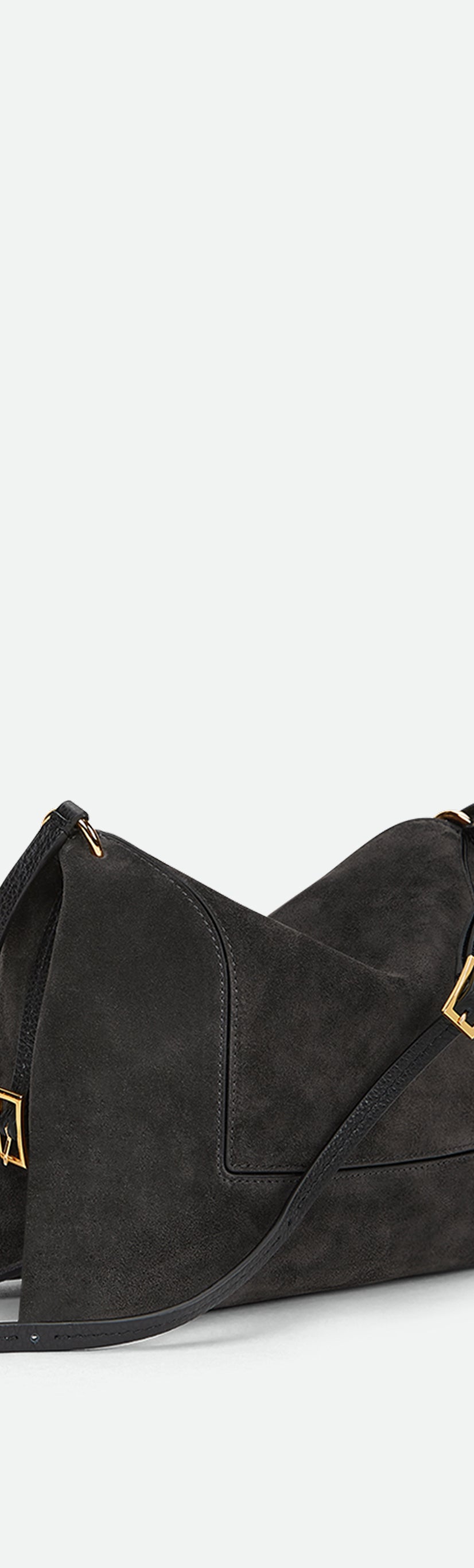 Penelope Slouch Bag - Space Suede