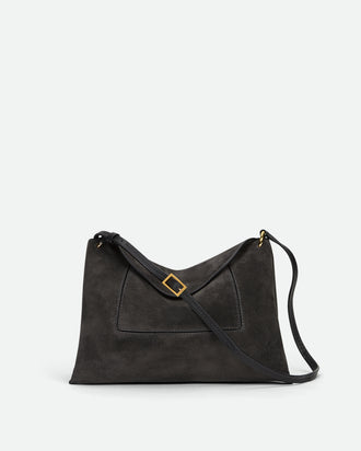 Penelope Slouch Bag - Space Suede