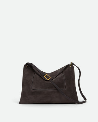 Penelope Slouch Bag - Space Suede