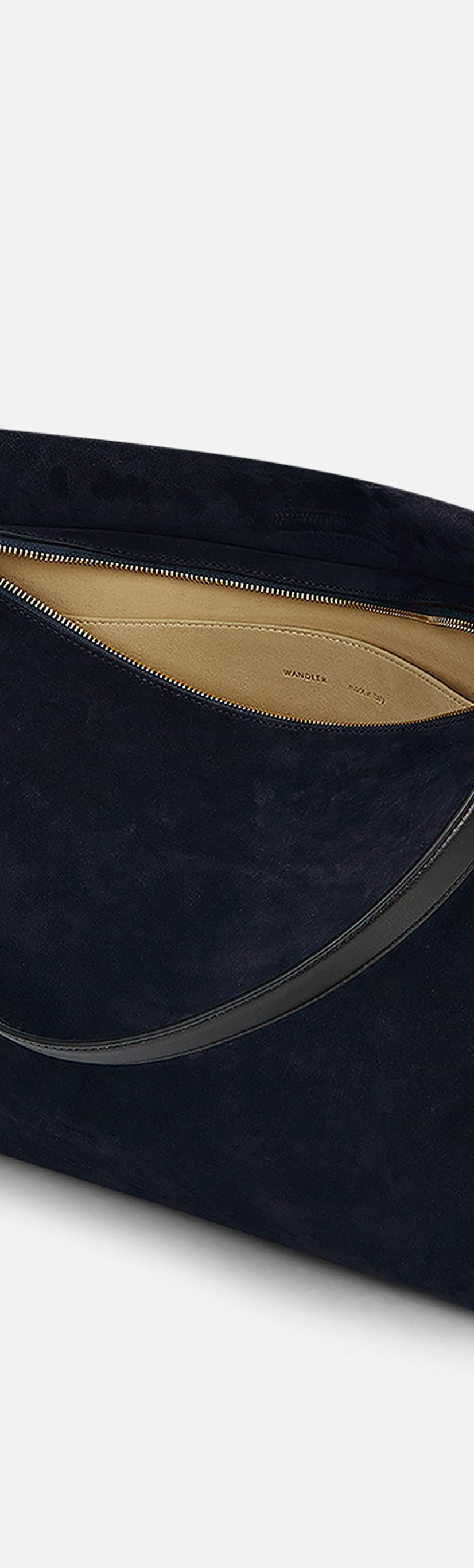 Penelope Tote - Orion Suede / Black