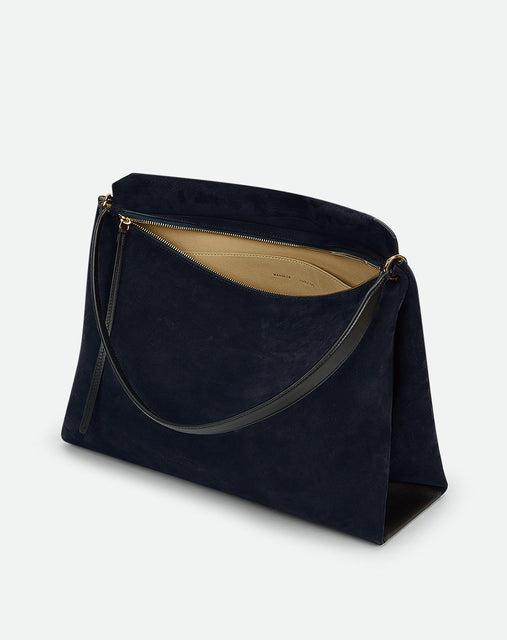 Penelope Tote - Orion Suede / Black