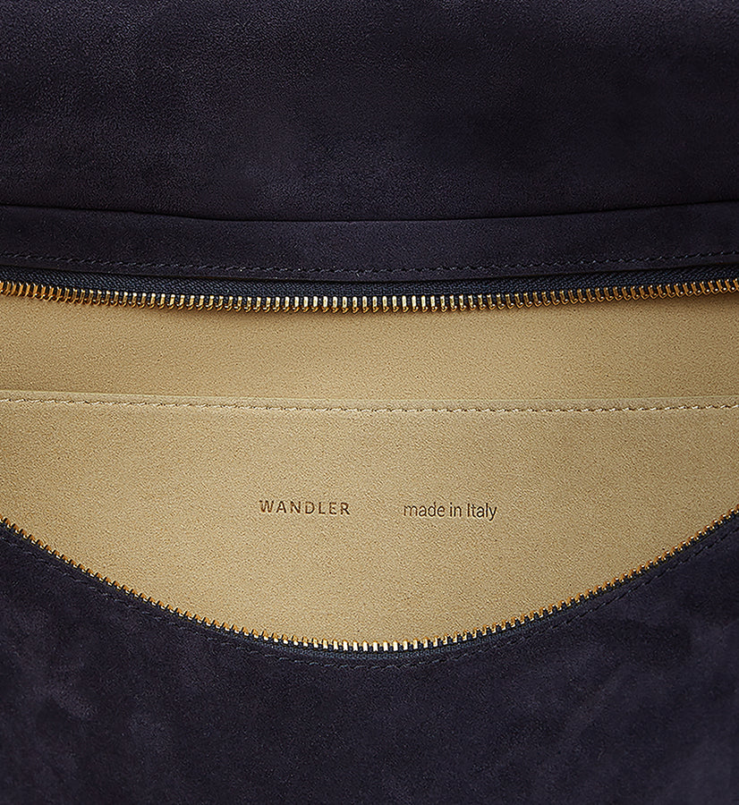 Penelope Tote - Orion Suede / Black