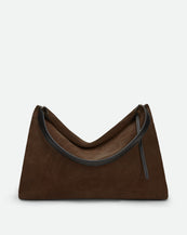 Penelope Tote - Palissander Suede / Black